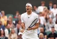 Alexander Zverev at Wimbledon 2024. (Photo: Getty)